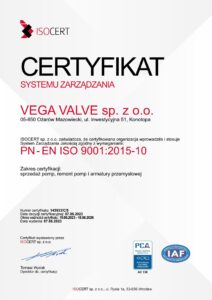 Vega Valve 9, ponnowna 2023