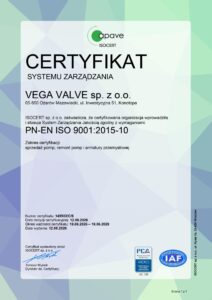 Vega Valve 9, ponowna 2026